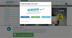 Desktop Screenshot of boresko.dk