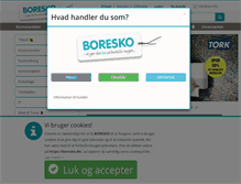 Tablet Screenshot of boresko.dk